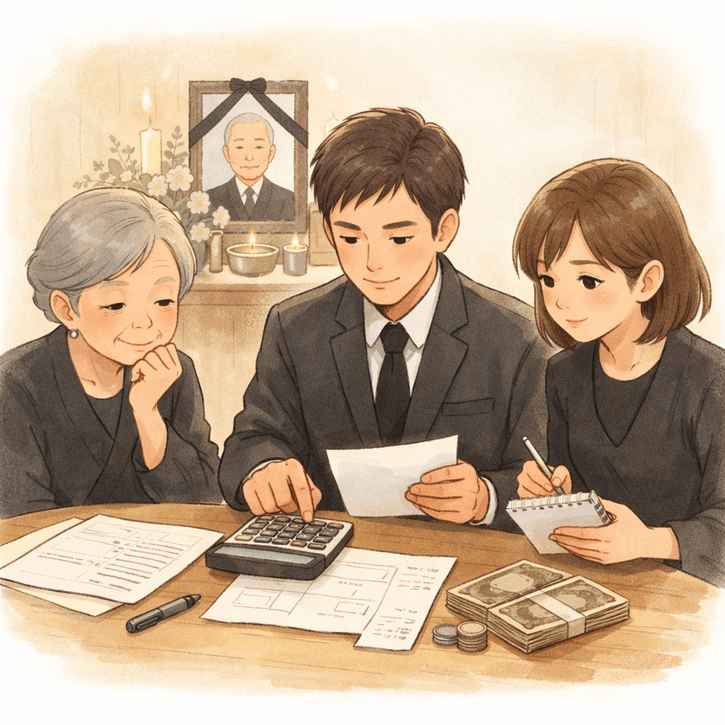 お葬式の心配ごと。費用について　その1