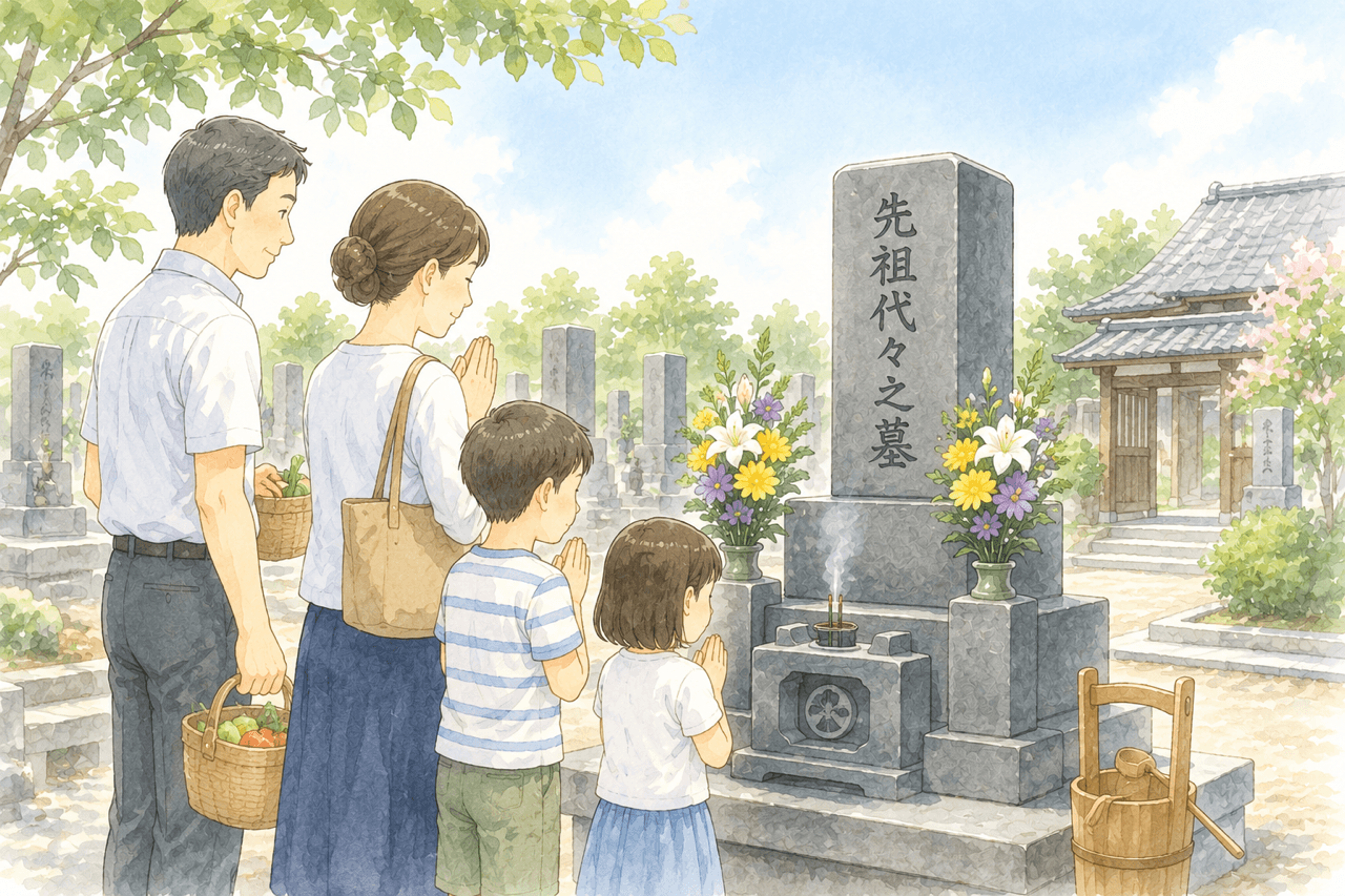 初盆を迎える家へ訪問するときは？